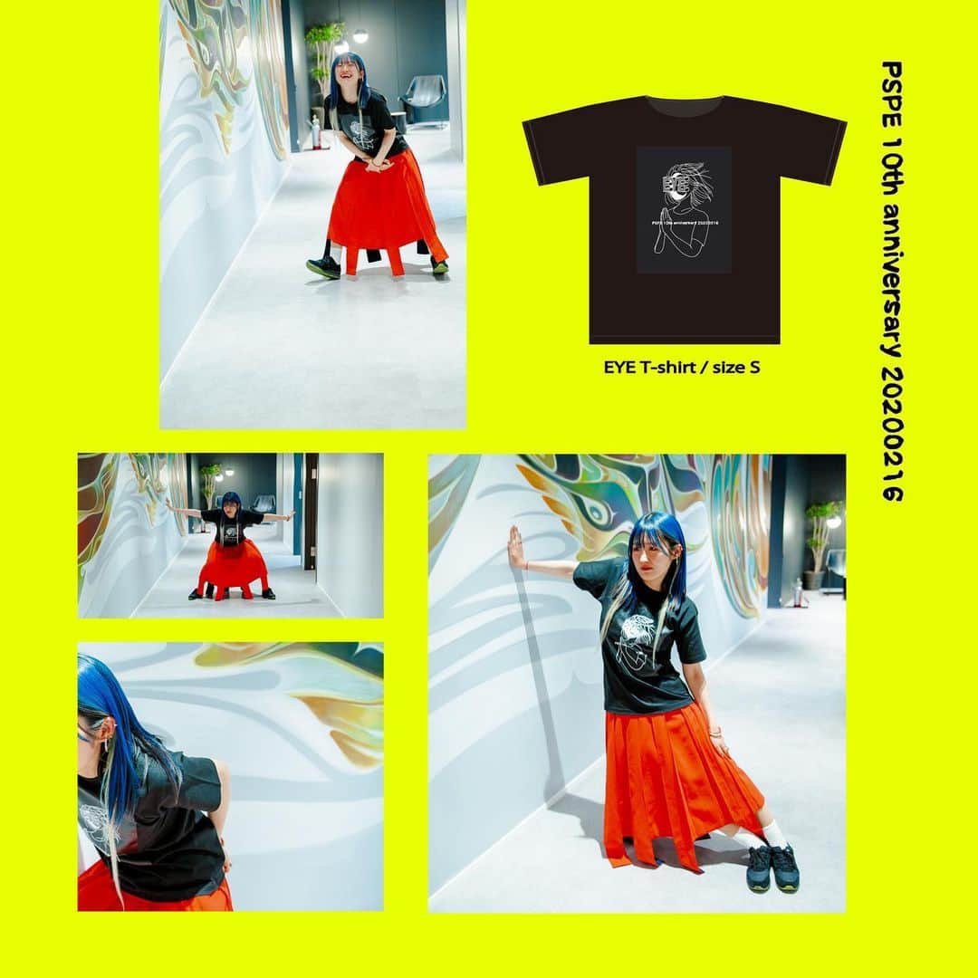 パスピエのインスタグラム：「EYE GOODS 着画公開△  2月16日 “EYE” @昭和女子大学　人見記念講堂  チケットをお持ちでない方も会場にて お求め頂けます◯」