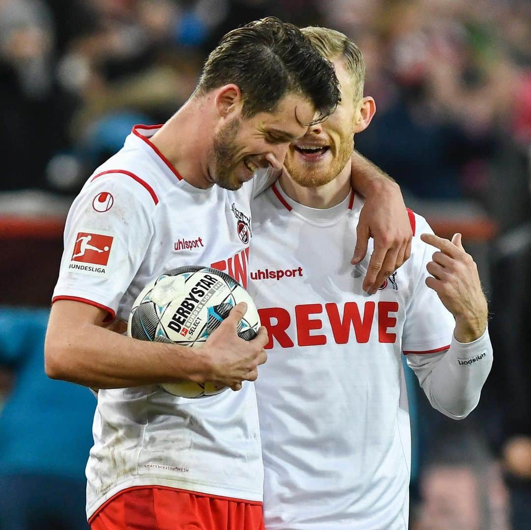 マルク・ウートさんのインスタグラム写真 - (マルク・ウートInstagram)「Hinten richtig gut gestanden und mit viel Mut und Leidenschaft argiert! Verdienter Heimsieg @fckoeln 💪🐐 #effzeh」2月3日 4時29分 - markuth