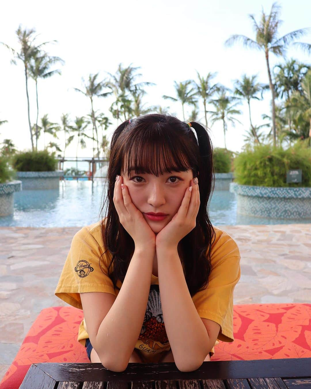 田島芽瑠さんのインスタグラム写真 - (田島芽瑠Instagram)「早く夏こないかな」2月2日 20時24分 - meru_chan_official