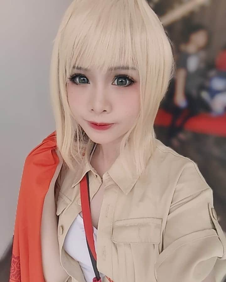 Haruka Ayaneのインスタグラム：「First time debuting UMU went well uwu  Somehow motivated to cos more versions of her, I'll never get out of fgo hell.hole . . . . .  #neroclaudiuscosplay #neroclaudius #fateextra #fategrandorder #fgo #fateextella #fatestaynight #umu #cosplay #cosplayer #cosplayfun #makeup #cosplayworld #cosplaymakeup #followtrain #asian #cosplayanime」