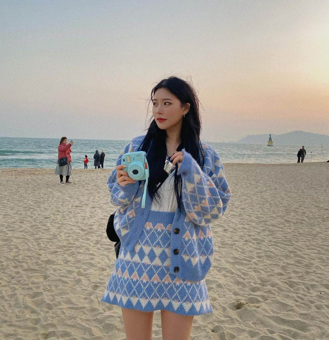 チェユラさんのインスタグラム写真 - (チェユラInstagram)「부싼 🌊 #유라데일리룩」2月2日 21時41分 - youra_ch0i