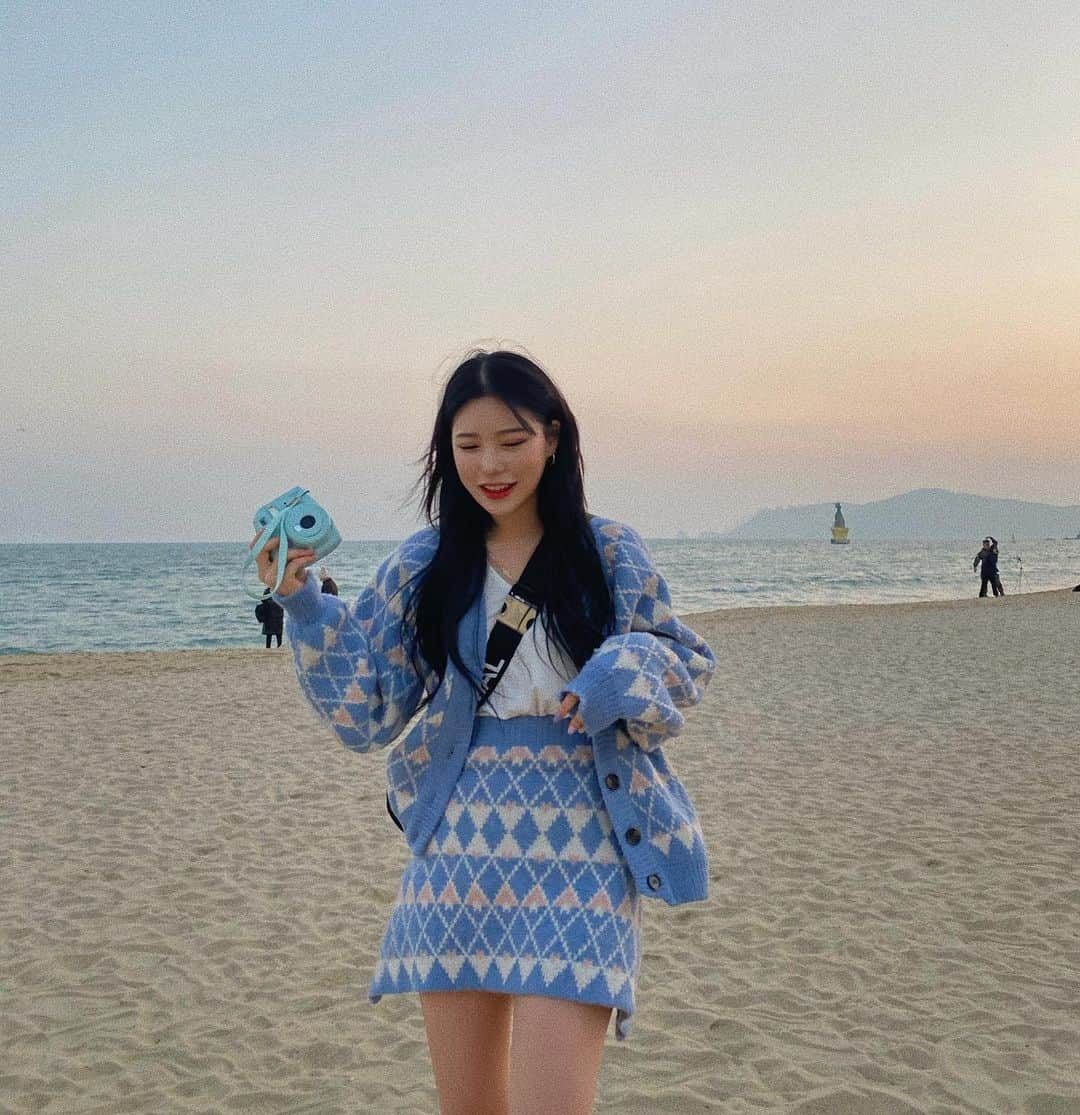 チェユラさんのインスタグラム写真 - (チェユラInstagram)「부싼 🌊 #유라데일리룩」2月2日 21時41分 - youra_ch0i