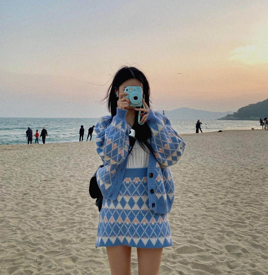 チェユラさんのインスタグラム写真 - (チェユラInstagram)「부싼 🌊 #유라데일리룩」2月2日 21時41分 - youra_ch0i