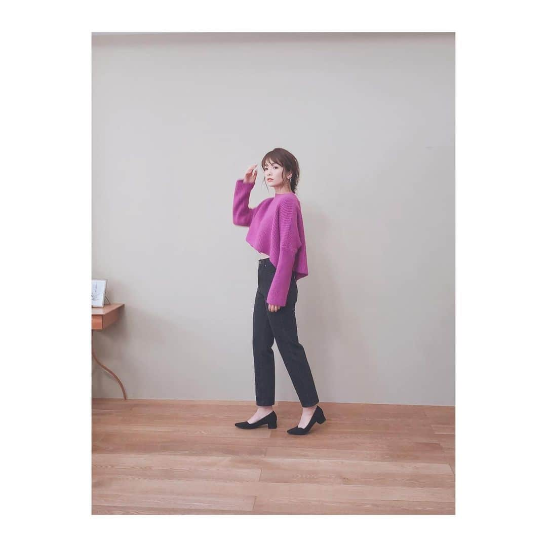 川村茉由さんのインスタグラム写真 - (川村茉由Instagram)「このパンツの形、 一目惚れ😳🌸 #fashion #ootd #spring #spickandspan #bongout #happy #love #like #instagood #follow #me #ファッション」2月2日 22時16分 - mayupi_k