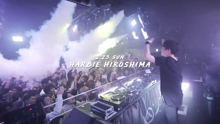 hiraのインスタグラム：「2.23 広島 @herbie_hiroshima ❤️　（ちなみに新曲です」
