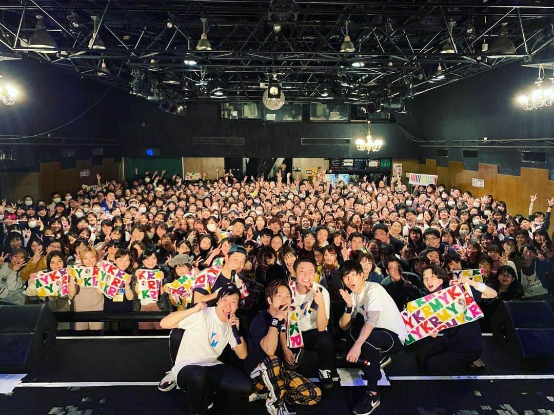 財部亮治のインスタグラム：「よかろうもんツアー、ゲスト出演してきました！大阪っ！江坂っ！！ 呼んでくれたよかろうもん、暖かく迎えてくれたよかメンの皆様、ありがとうございましたっ！！ 福岡もゲスト参戦決まりました😌 3月6日もよろしくです🧖‍♂️ heartbeat.webcrow.jp/schedule/よかろうもん-1st-tour-2020-全国に届けlovenoodle」