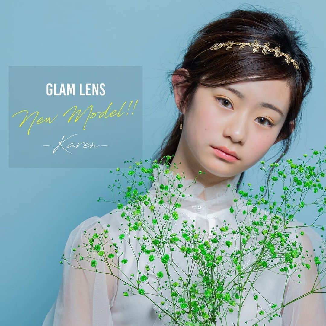 かれんのインスタグラム：「ずっと早くしたかった報告です… この度カラコンメーカーGLAM LENS(@glam_karakon )の公式モデルにならせて頂きました❤︎ ❤︎ 1日撮影だったんだけど何度もいろいろなメイク，髪型，服で変身できて最高に楽しかった…全然疲れなかった… ❤︎ 公式サイトやTwitter，ブログなどでもっと写真が見れるからみんな見に行ってほしいな☺︎ ❤︎ 一番好きな写真をタグ付けして投稿して教えてくれたら喜びます❤︎ ❤︎ 3ブランドの中で私が一番好きだったのは，Jillかな❤︎ ❤︎ 2枚目の写真でつけてるのはCouture Breezeだよ❤︎」