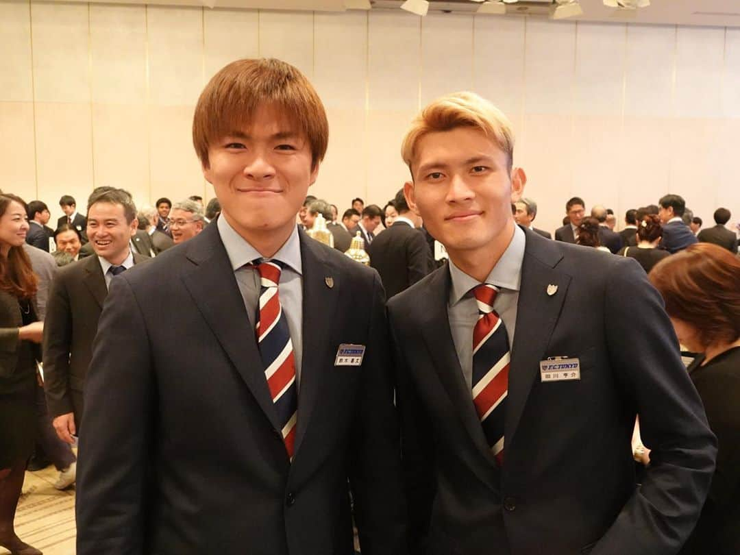 田川亨介さんのインスタグラム写真 - (田川亨介Instagram)「FC東京株主激励会🔵🔴 #2020#fctokyo#田川亨介」2月4日 0時01分 - tagawakyosuke