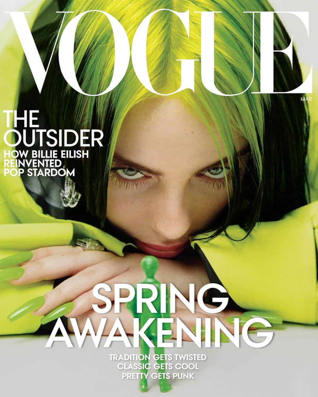 ビリー・アイリッシュさんのインスタグラム写真 - (ビリー・アイリッシュInstagram)「COVER OF VOGUE MARCH ISSUE」2月3日 22時38分 - billieeilish