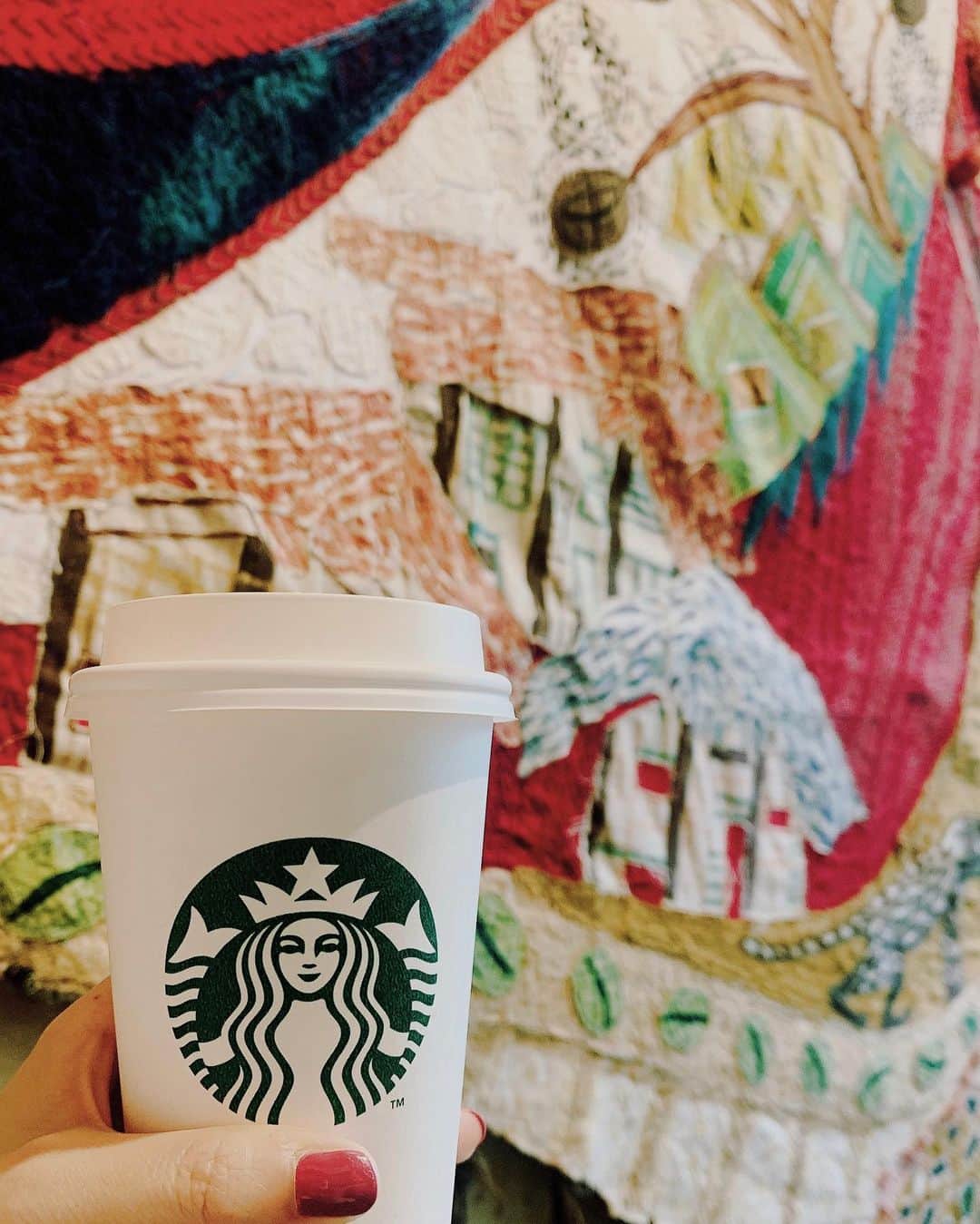 小此木まりさんのインスタグラム写真 - (小此木まりInstagram)「☕️ まただ。 #スタバ #Starbucks #ホワイトモカ」2月3日 22時52分 - mariokonogi