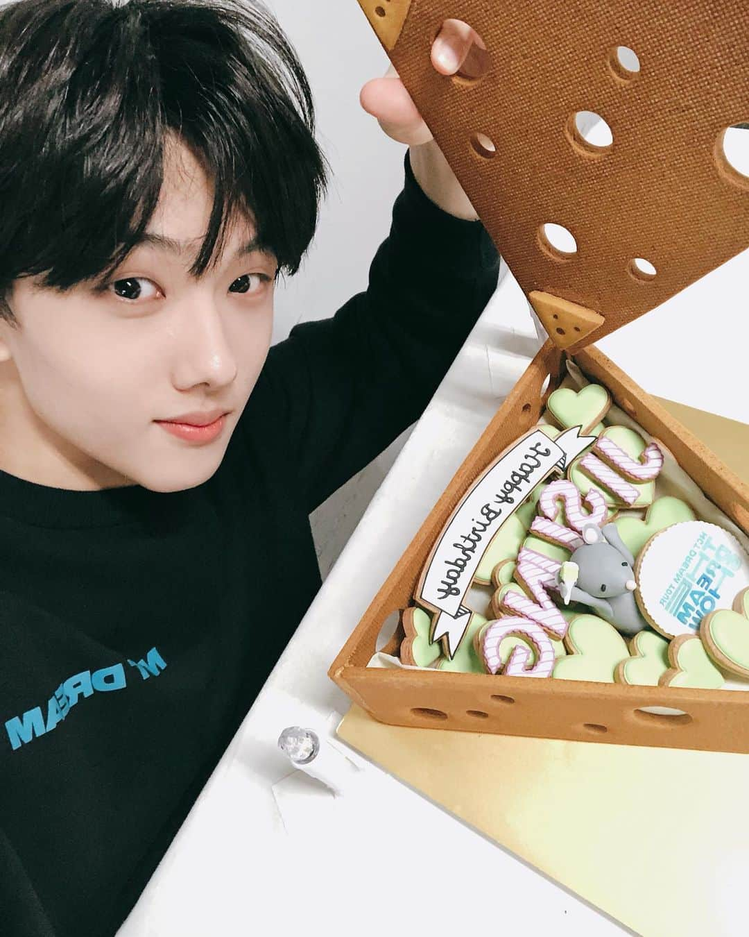 NCT DREAMさんのインスタグラム写真 - (NCT DREAMInstagram)「🐭💚🧀 #JISUNG #NCT #NCTDREAM  #THE_DREAM_SHOW  #THE_DREAM_TOUR」2月3日 23時42分 - nct_dream