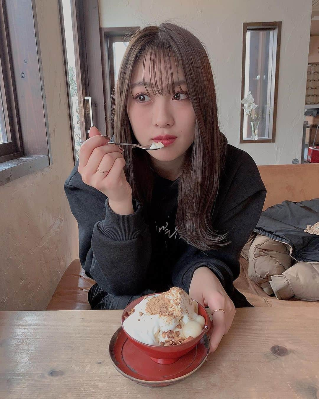 moca さんのインスタグラム写真 - (moca Instagram)「いつ来ても美味しすぎる~❤︎❤︎❤︎ この後FCイベント楽しもうね🥰 #lol #avex #moca #エルオーエル #もカフェ」2月3日 16時04分 - moca_lol