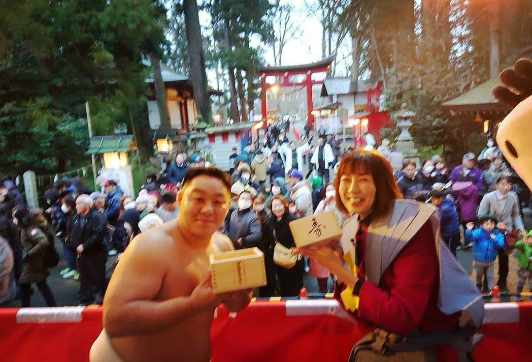 大林素子さんのインスタグラム写真 - (大林素子Instagram)「伊佐須美神社 節分祭 今年も、ありがとうございました♥️ 皆様に、沢山の福がやって来ますように」2月3日 17時59分 - m.oobayashi