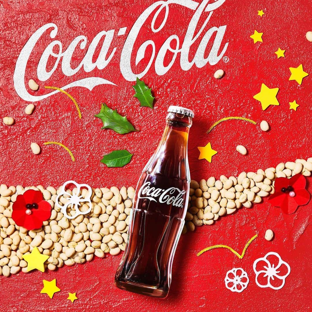 コカ コーラさんのインスタグラム写真 コカ コーラinstagram 今日は 節分 今年もみんなと素敵な一年をすごせますように 鬼はそと 福はうち コカ コーラ コカコーラ 節分 豆まき 恵方巻き 豆 鬼 鬼は外 福は内 コンツアー