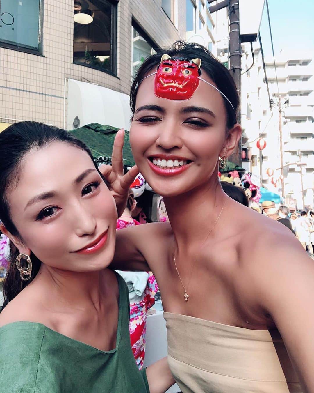 paulaのインスタグラム：「Happy 節分👹🌸 #節分#鬼」