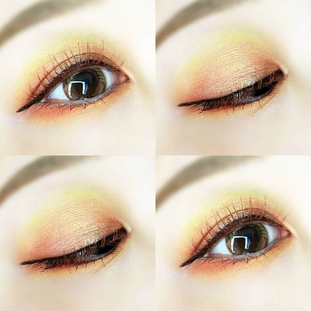 romi699667さんのインスタグラム写真 - (romi699667Instagram)「🍋🍊 @anastasiabeverlyhills  Prism palette  @peripera_official  カラーマスカラ05 🍋 @usoft_lens  TEAR BROWN 🍊 #アイシャドウ#colorlens #アイメイク #春メイク #化粧#化妝#眼妝#眼影 #美妝 #아이섀도우#메이크#오늘의화장#韓国コスメ#プチプラコスメ#コスメ#eotd#makeup #makeupoftheday #今日のメイク#eyemakeup #motd #カラコン#アイシャドウ #アイシャドウパレット #カラーマスカラ #anastasiabeverlyhills #オレンジメイク #peripera #海外コスメ」2月3日 18時58分 - romi699667