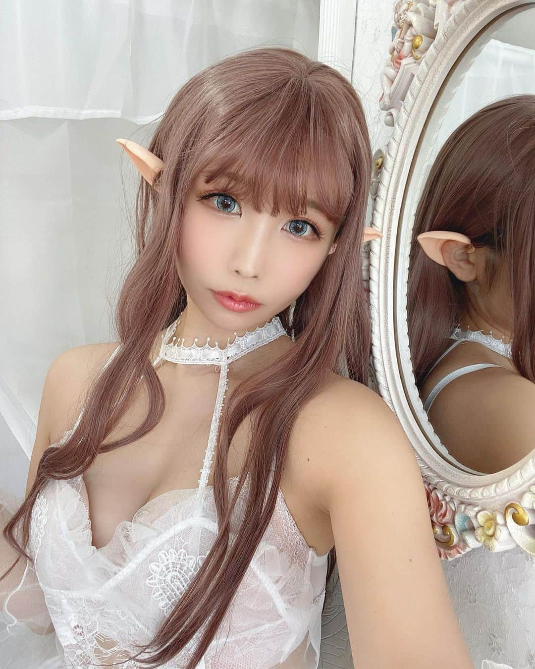 しらほしなつみさんのインスタグラム写真 - (しらほしなつみInstagram)「❤︎ 白のエルフ🧝‍♀️💕 白のエルフはえちえちな写真多め😍 ・ #エルフ #elf #コスプレ #コスプレイヤー #cosplay #cosplayer #cosplaygirl #me #japanesegirl #kawaii #ウィッグ #メイクアップ #makeup #萌 #角色扮演 #角色扮演者 #粉我 #코스프레 #팔로우 #彩妆 #しらほしなつみ」2月3日 20時19分 - shirahoshi.natsumi