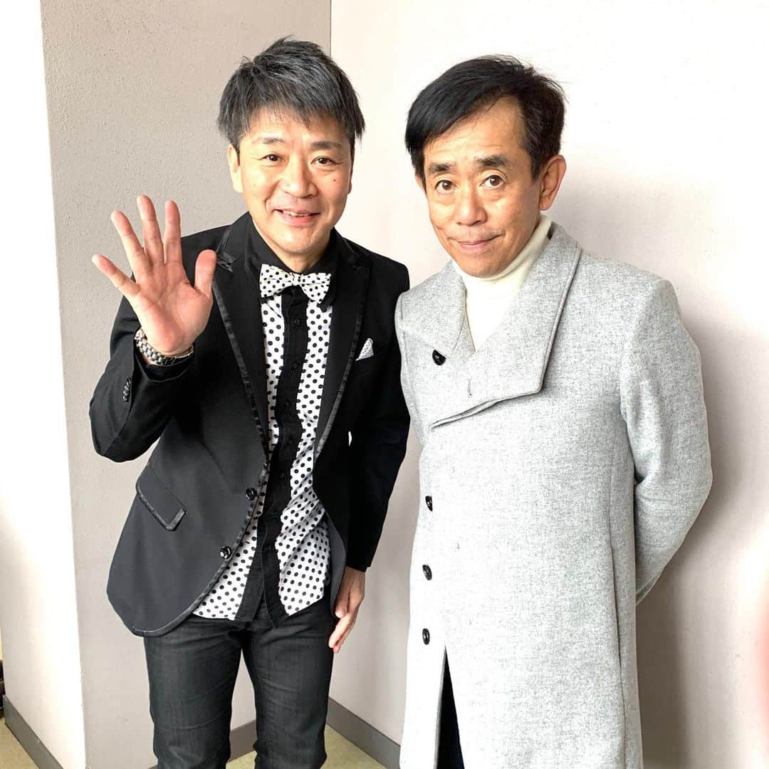 のインスタグラム：「〜辯天宗  節分祭 奉納演芸＆福豆まき〜 奈良五條市 辯天宗総本山如意寺 奉納演芸&福豆まきで…栗田貫一さんとご一緒させていただきました🤗 #辯天宗  #栗田貫一 #川上じゅん #FM五條 #晴香うらら #千田やすし」