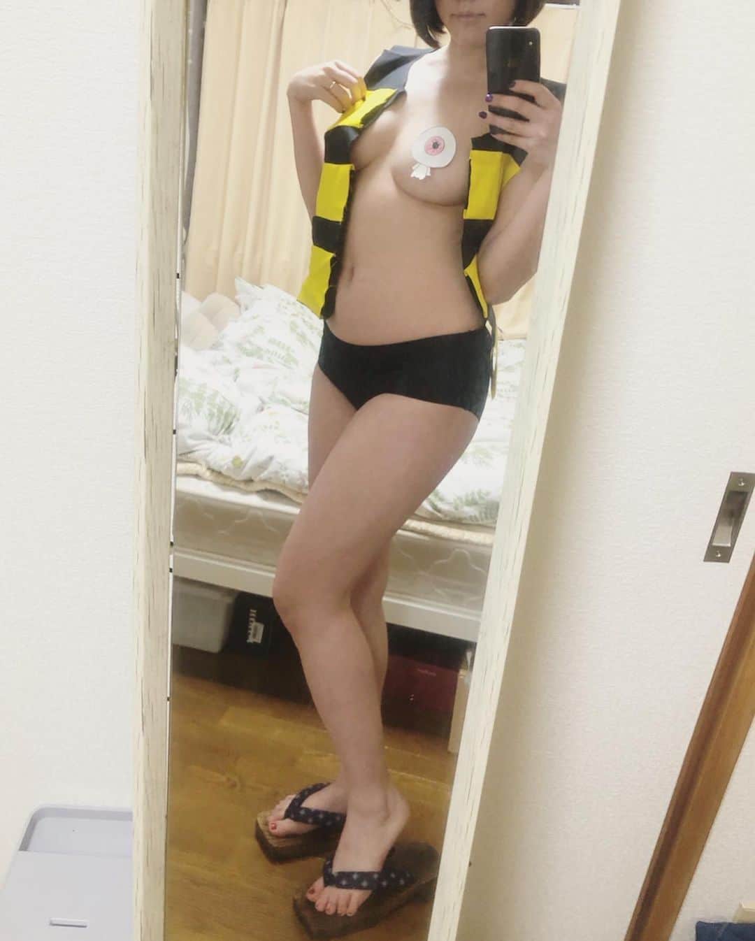 モザイク無し投稿写真 ' ちゃんまいさんのインスタグラム写真 - (ちゃんまいInstagram)「・ ・ 消されてしまったのでめげずにモザイク無しで再投稿…♡ ・ 運営さまへ  【写っているのは性器ではなく、 恵方巻です！！！】 ・ ・ ・ ゲッゲッ ゲゲゲのゲ♪ 夜は墓場で立ちバック♪ たのしいな ...