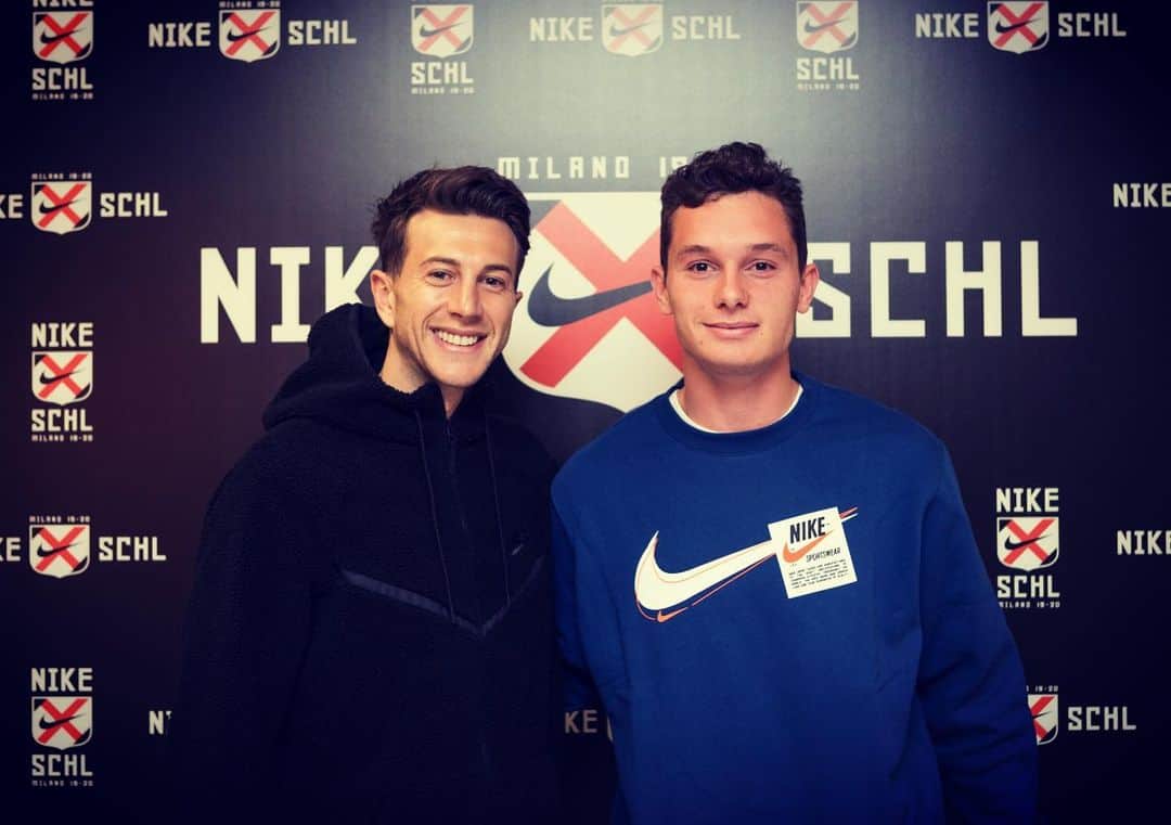 フェデリコ・ベルナルデスキのインスタグラム：「Oggi, all’Istituto Lagrange di Milano, ho raccontato la mia storia ai ragazzi che hanno partecipato al programma #NikeXSchool. Ho cercato di trasmettere loro i valori e i principi in cui credo.  È stata un’esperienza che mi ha trasmesso una gioia immensa e la speranza di un futuro migliore per lo Sport di domani. @nike 🤜🏻 💪🏻💥」