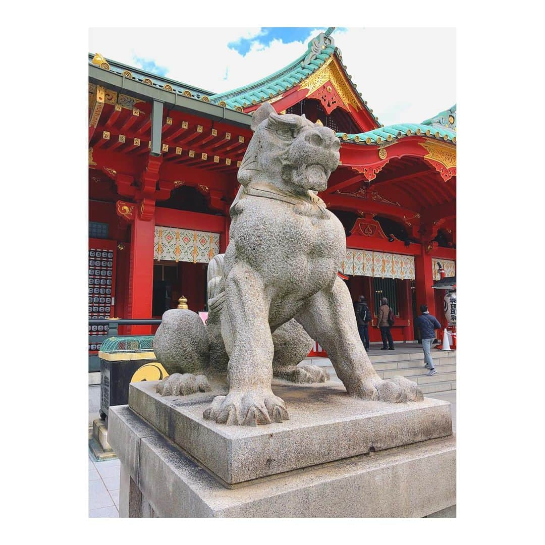 理絵さんのインスタグラム写真 - (理絵Instagram)「かっこいい💗  #狛犬さん #狛犬 #神田明神 #神社 #komainu #tokyo #japan」2月4日 17時47分 - ____rie____