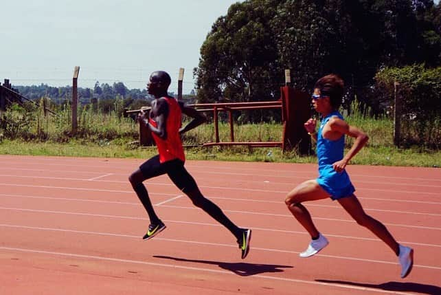 神野大地さんのインスタグラム写真 - (神野大地Instagram)「ケニア合宿、最後のポイント練習終了！🏃‍♂️ チーム神野マネジャー200m対決は 聖也氏の勝利！✨✨ タムケンはこの1ヶ月で痩せることはなかった😂  明日、出発で日本に帰ります！✈️ #ケニア合宿」2月4日 18時02分 - daichi_0913