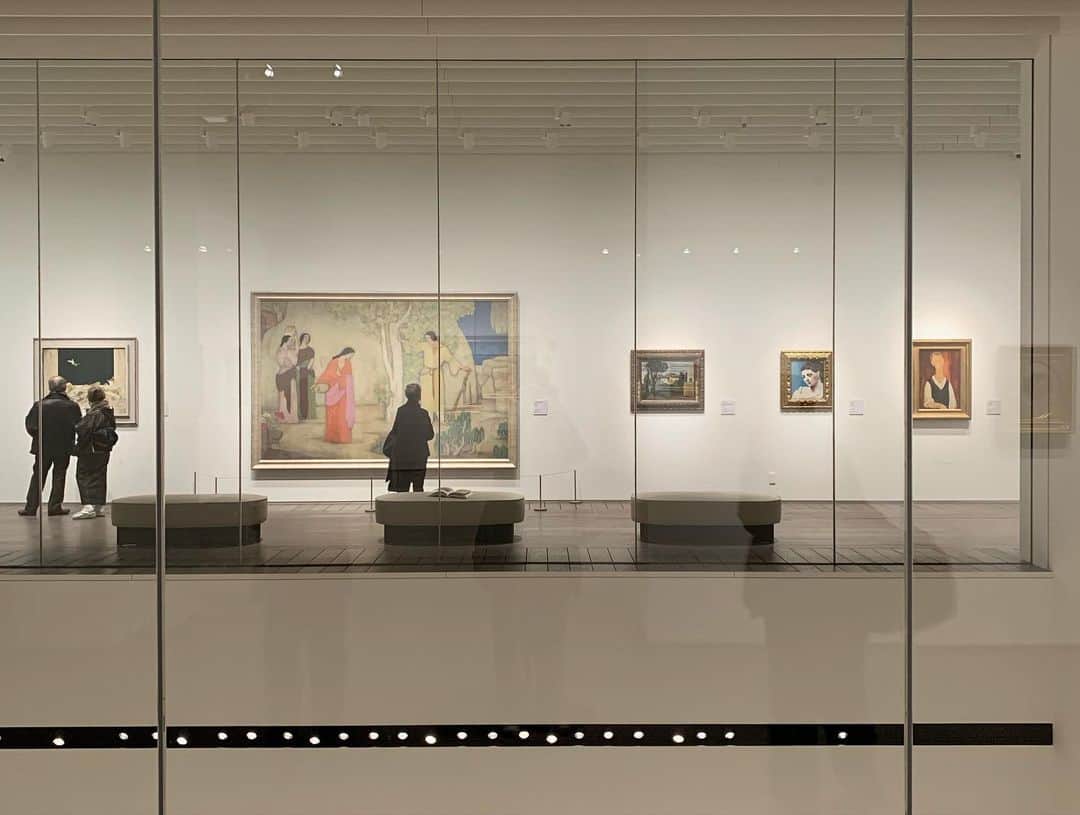 住吉美紀さんのインスタグラム写真 - (住吉美紀Instagram)「東京にできた新しい美術館！早速お気に入りになりそう。 開館記念展示も充実。  #アーティゾン美術館 #見えてくる光景コレクションの現在地 #BlueOcean」2月4日 9時59分 - miki_sumiyoshi