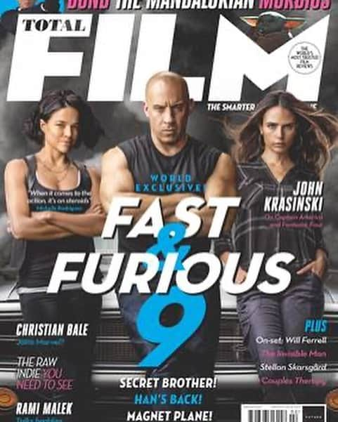 ジョーダナ・ブリュースターさんのインスタグラム写真 - (ジョーダナ・ブリュースターInstagram)「Which is your fave? #totalfilmmagazine #furious9 @totalfilm」2月4日 9時59分 - jordanabrewster