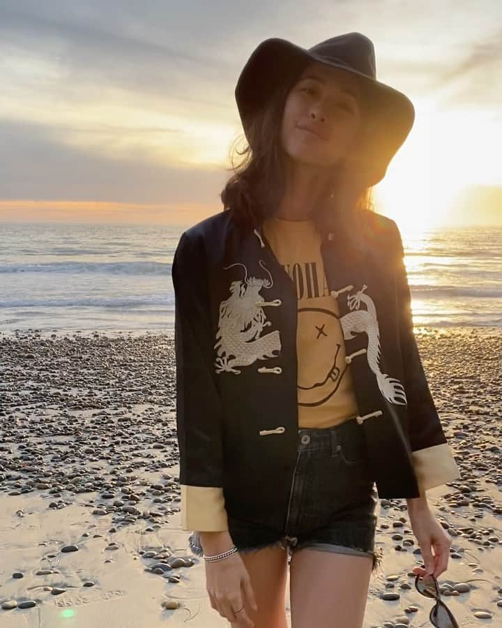 メロディー洋子のインスタグラム：「Postcards from Cali  カリフォルニアから👋💋 Xx  #melodystravels」