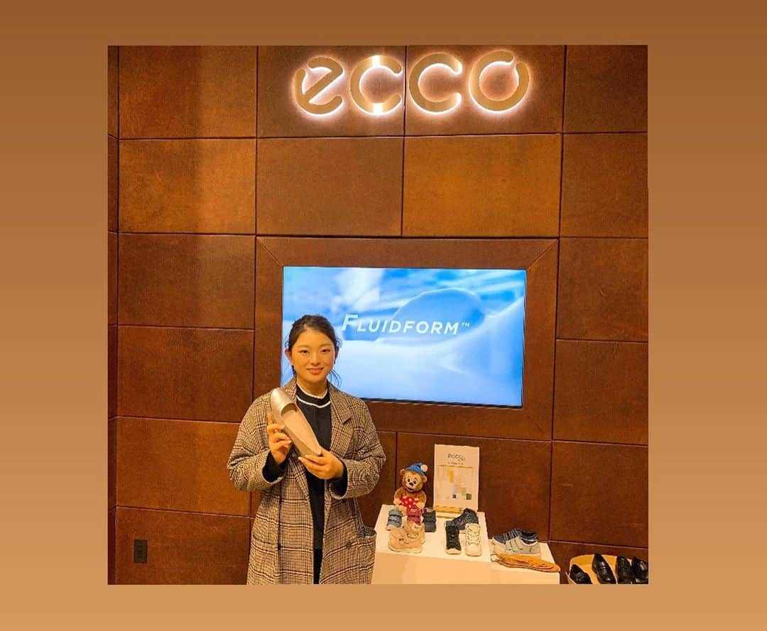 吉川桃さんのインスタグラム写真 - (吉川桃Instagram)「先日#ecco 銀座店におじゃましてきました🏃‍♀️✨ 革が柔らかくて足がまったく痛くない✌️✌️✌️ 初めて履いた瞬間から履き慣れてる感あるのも最高👍👍👍 #ecco  #eccoshoes  #ゴルフシューズ」2月4日 18時52分 - mmoo.3509