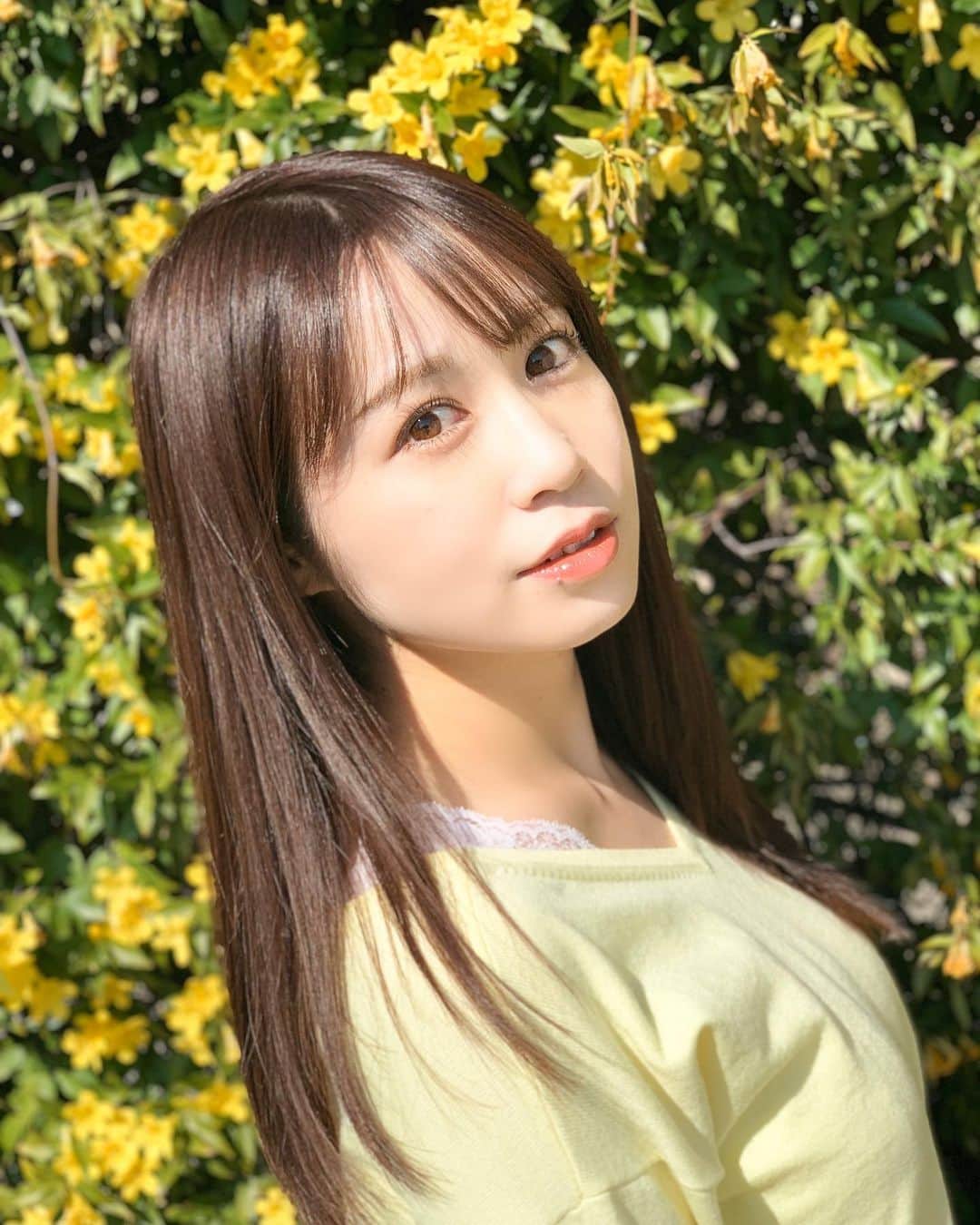 北条佳奈のインスタグラム：「花粉始まりました🌼🌼🌼」