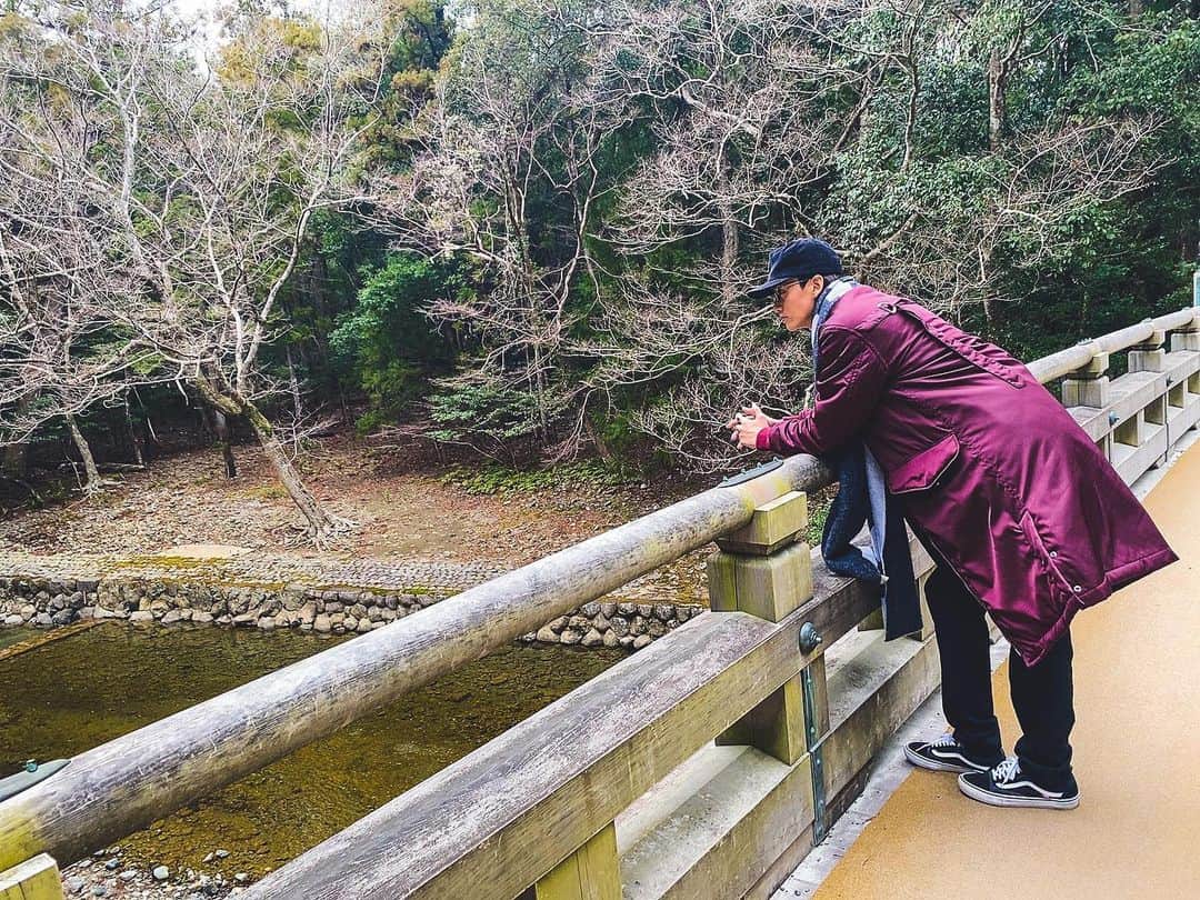 小野健斗のインスタグラム：「今年も行けた伊勢神宮👍 パワーもらえた、俺にとっての最大のパワースポット😊」