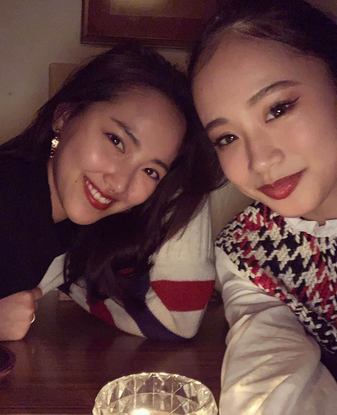 奥山春香さんのインスタグラム写真 - (奥山春香Instagram)「色々あったけど仲良くなった😂😂😂 2人でお茶して3時間語ったよ笑」2月4日 21時26分 - corvetteharuka