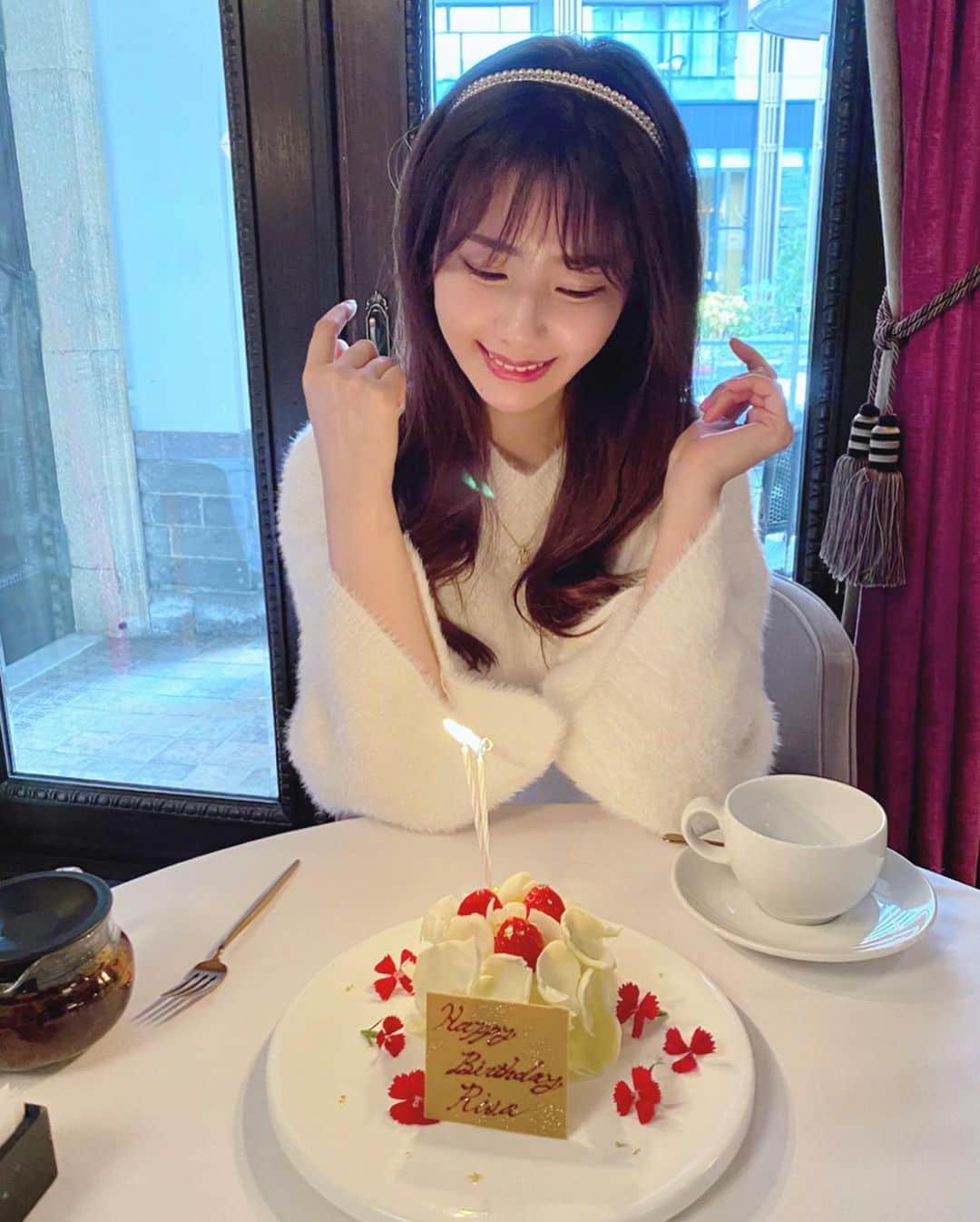 内藤理沙さんのインスタグラム写真 - (内藤理沙Instagram)「* * 今年はたくさんお祝いしてもらいました🎂 こんな私をこれからもよろしくお願いします🥰 * #birthday #lamaisonkioi」2月4日 22時10分 - risa_naito_official