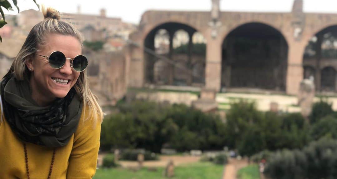 モーガン・キングのインスタグラム：「Italy did not disappoint. #happytobehere」