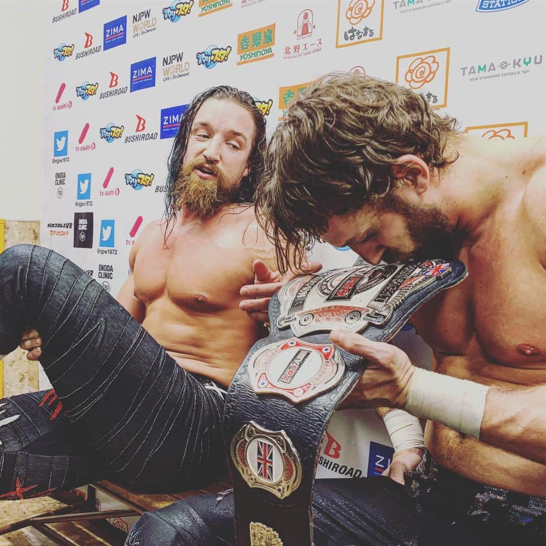 新日本プロレスさんのインスタグラム写真 - (新日本プロレスInstagram)「#NJNBG in #KORAKUEN Day01 BackStage Photo!! 🦁📸 #njpw #njpwworld #新日本プロレス #プロレス #後楽園ホール」2月5日 13時16分 - njpw1972