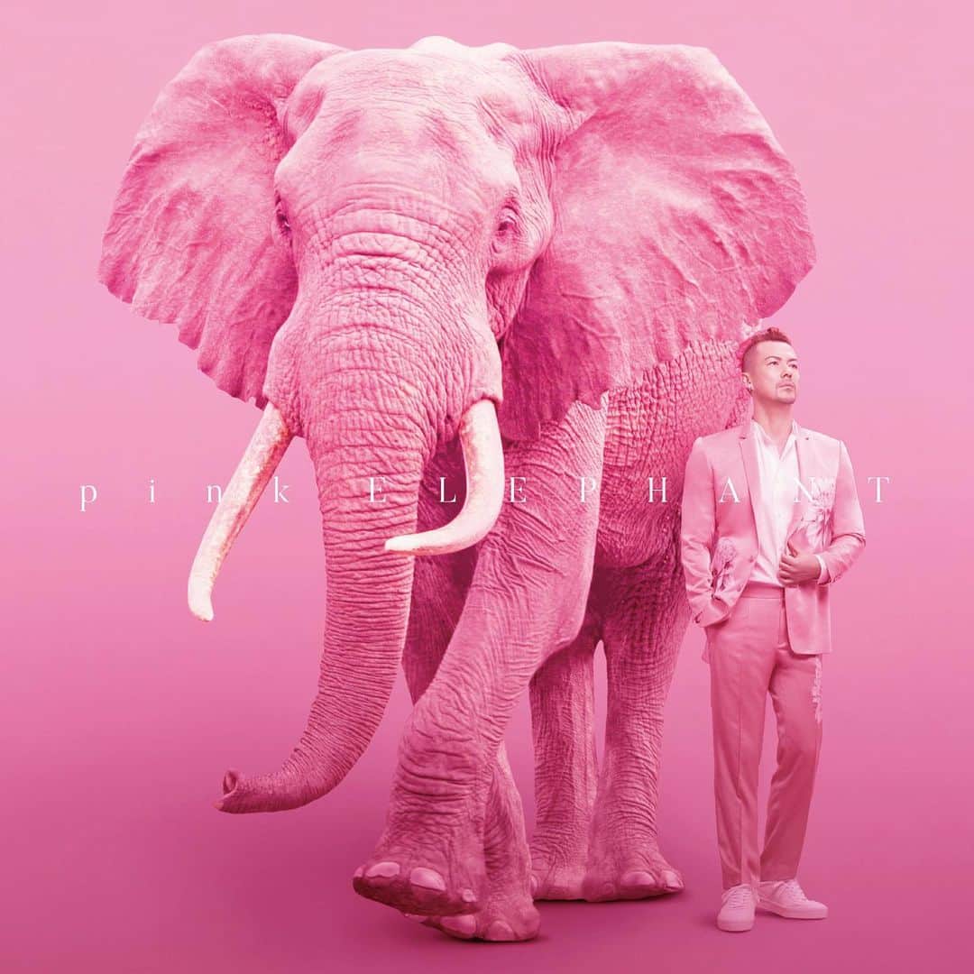 のインスタグラム：「BRAND NEW ALBUM: pink ELEPHANT」