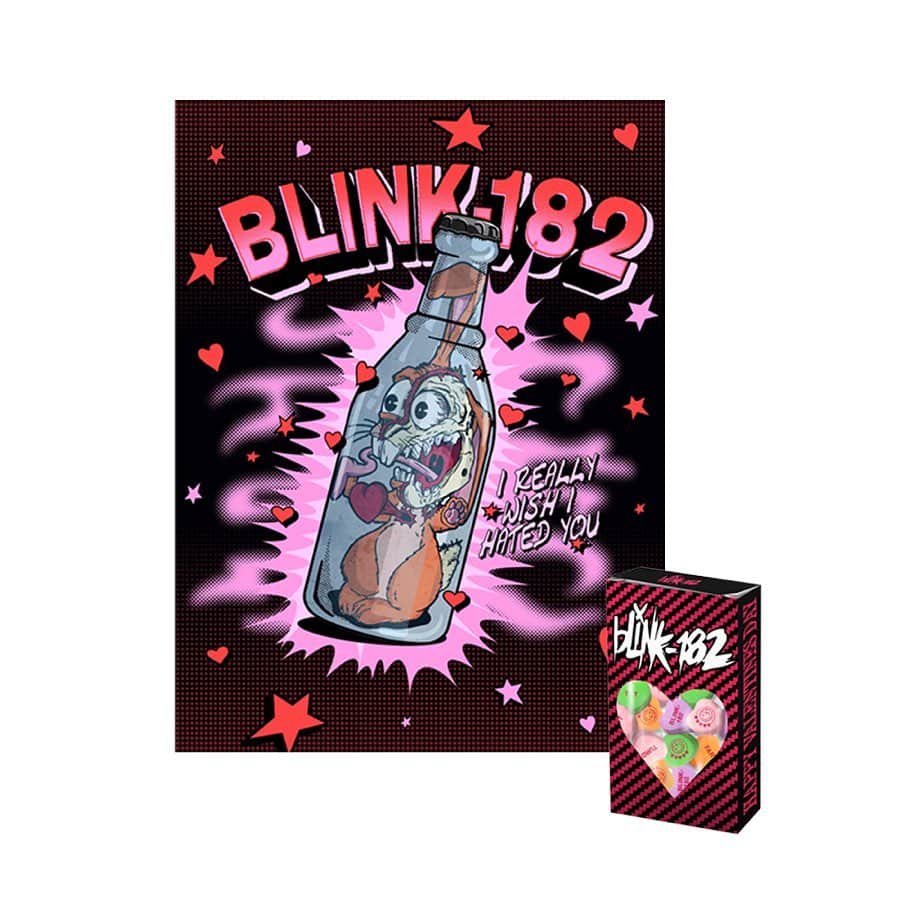 blink-182さんのインスタグラム写真 - (blink-182Instagram)「So here’s your valentine 💕... new merch available now! [link in bio, as per usual]」2月5日 4時41分 - blink182