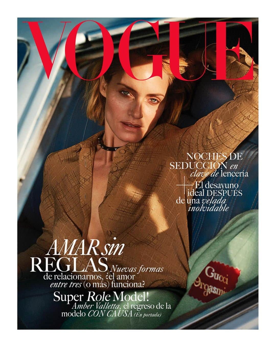 グッチさんのインスタグラム写真 - (グッチInstagram)「@ambervalletta appears on @voguemexico’s latest cover wearing a GG silk jacquard shirt with cotton wide pants with embroidered label from #GucciSS20 by @alessandro_michele. #AlessandroMichele #GucciEditorials Photography by: @alique_studio Styling by: @elissasantisi」2月5日 7時35分 - gucci