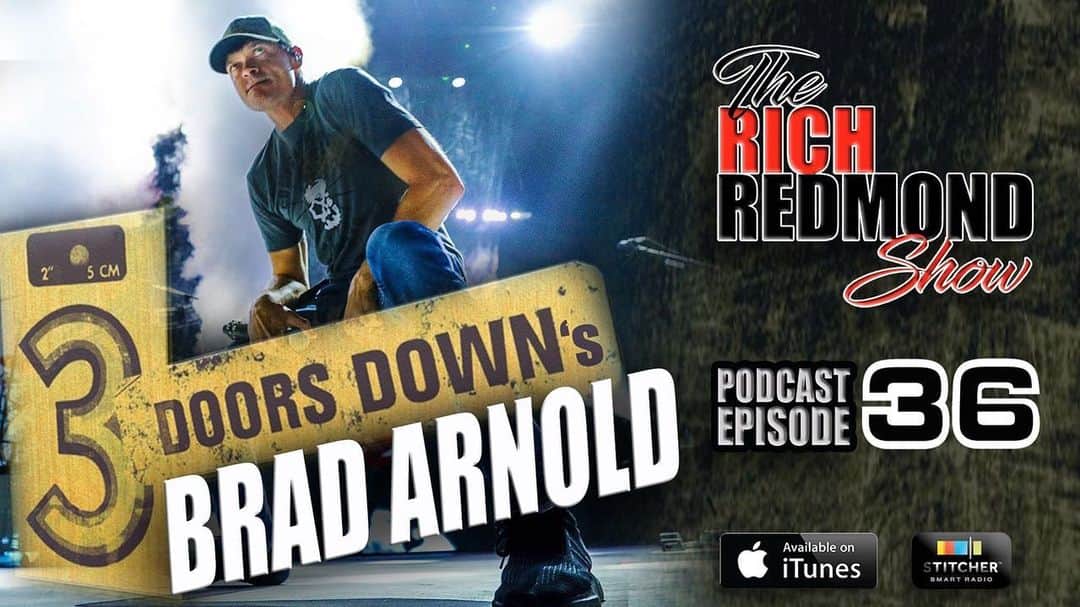 3 Doors Downのインスタグラム：「“Check out my interview on @richredmond show! It’s out now!” - @brad3doorsdown #linkinbio」