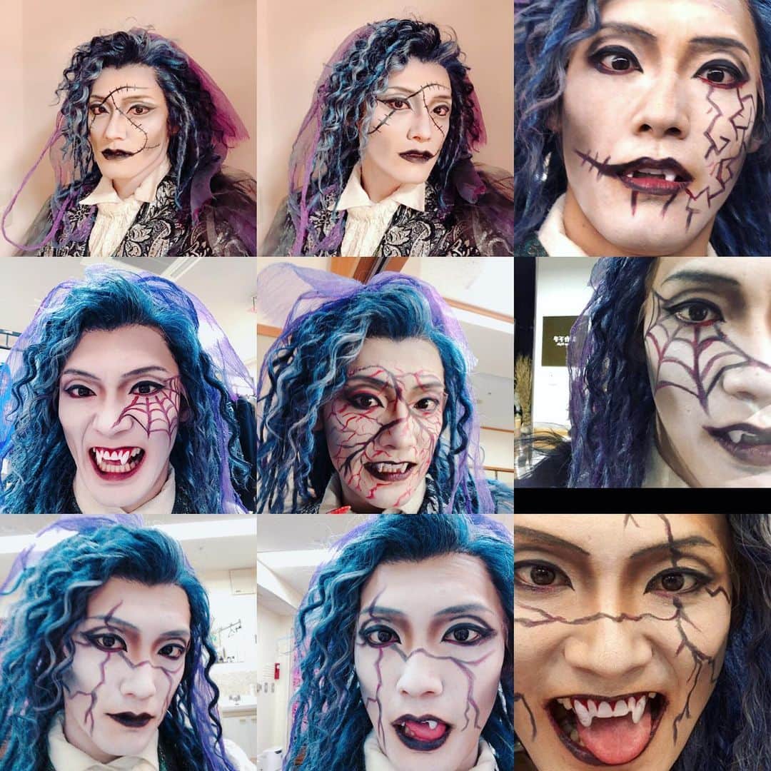 鈴木凌平さんのインスタグラム写真 - (鈴木凌平Instagram)「ヴァンパイアメイク集  いつハロウィンがきても怖いものない。  #ミュージカル #ダンスオブヴァンパイア #tdv #ヴァンパイアダンサーズ #ヴァンパイアメイク #メイク #makeup #musical」2月5日 15時27分 - __jal___