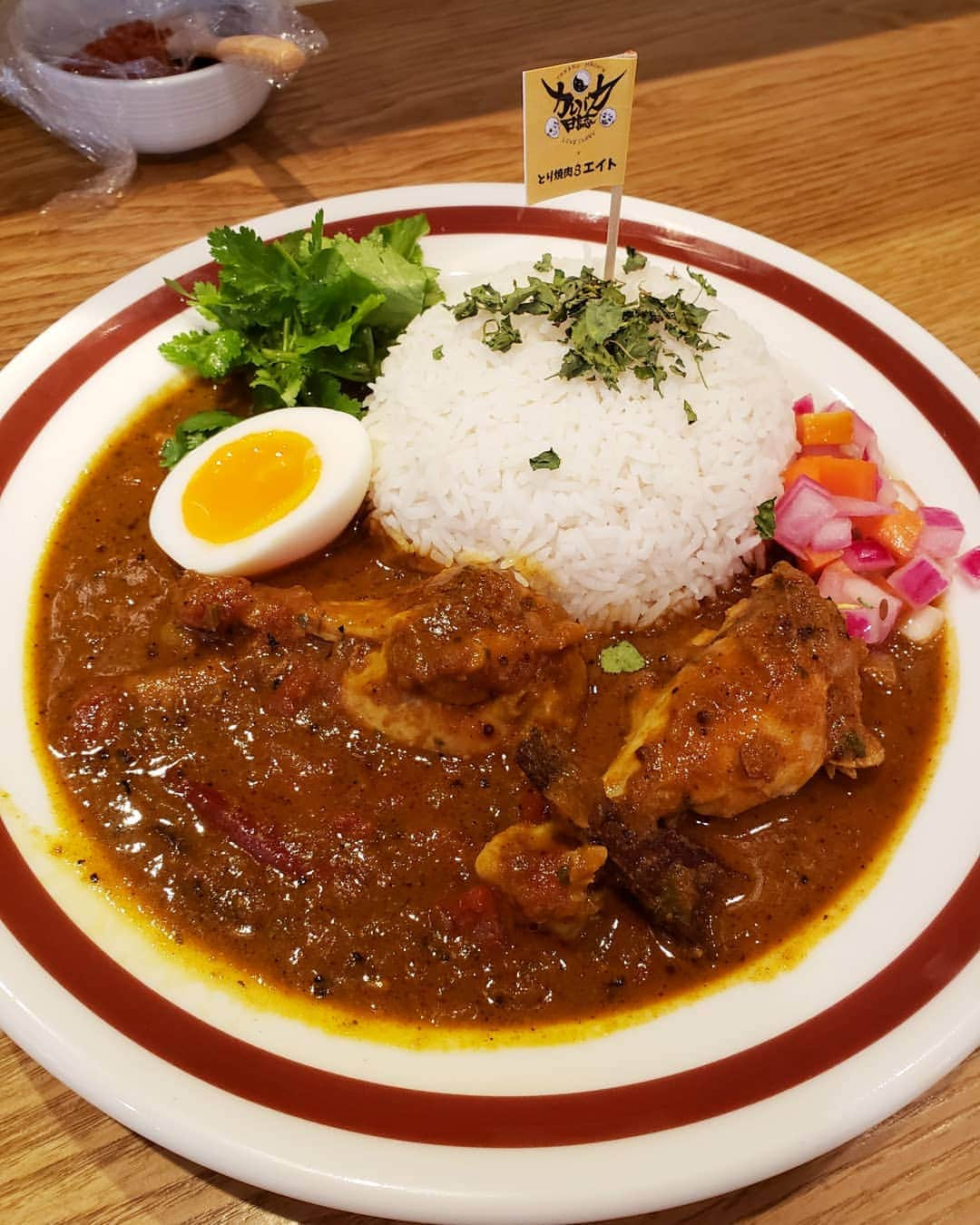 橋本真衣さんのインスタグラム写真 - (橋本真衣Instagram)「. たけるさんのカレーを 食べに行きましたよん🙄🍛❤ . . #カレバカカレー#たけるさん念願のカレー屋さん#オープンおめでとう#すごく美味しかったです#ほどよい辛さ#必死すぎて塩対応のたけるさん#今度は相手してね#みなさんもぜひ#詳細はたけるさんのインスタで@take_yan78」2月5日 17時26分 - hashimotomai_tnc