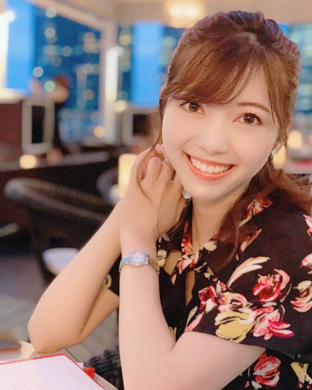 川又智菜美のインスタグラム：「💓🎂💓﻿ ﻿ 2月4日で26歳になりました😊﻿ ﻿ 今年も笑顔いっぱいで過ごしたいと思います❣️﻿ ﻿ #川又智菜美 #セントフォース #アナウンサー﻿ #ちょっと前の旅行の写真」
