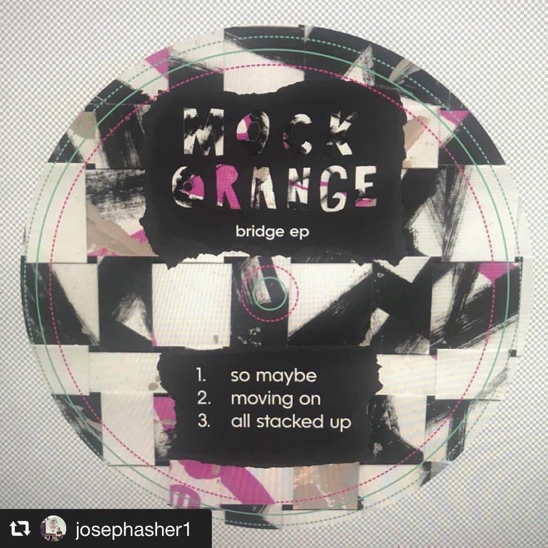 荒井岳史のインスタグラム：「can’t wait!!! モックの新譜ほどテンション上がるものはない。  #repost @josephasher1  #mockorange #bridgeEP #mockorange2020」