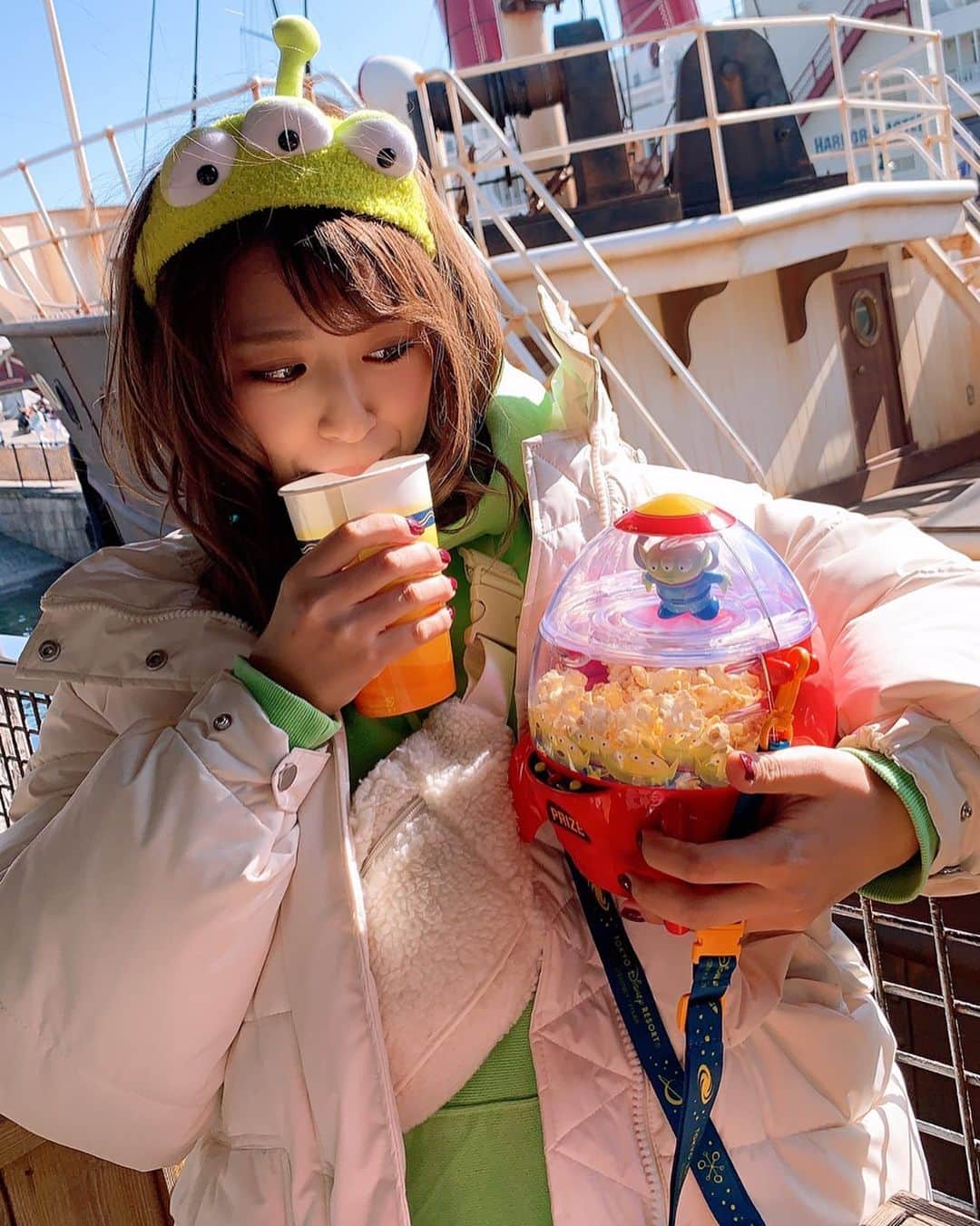 戸島花のインスタグラム：「#disneysea #ディズニーシー #ピクサープレイタイム」