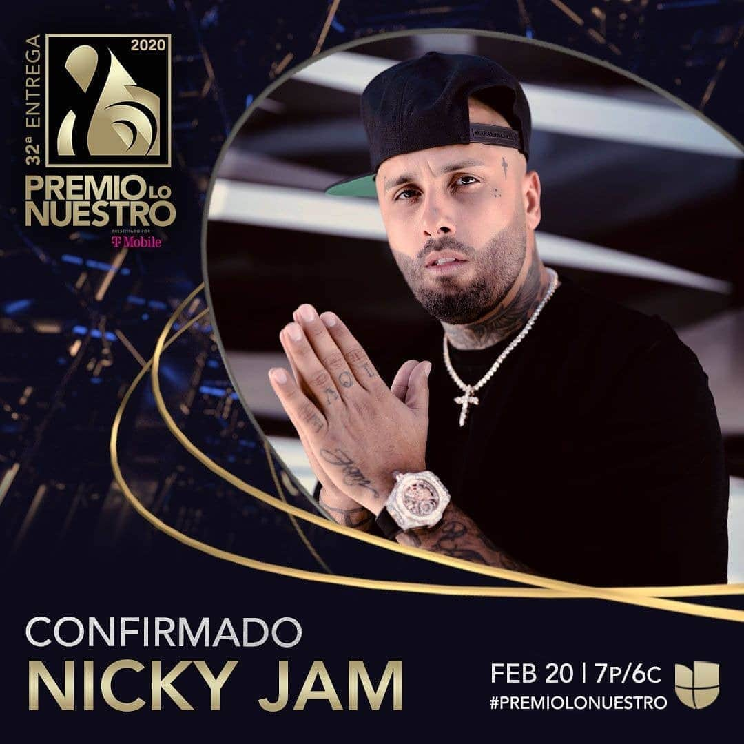 NICKY JAMさんのインスタグラム写真 - (NICKY JAMInstagram)「Nos vemos en @premiolonuestro 🔥💥 #PremiosLoNuestro2020」2月6日 3時46分 - nickyjam