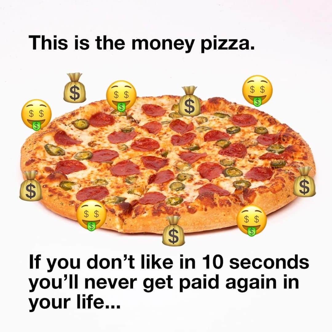 Pizza Hutさんのインスタグラム写真 - (Pizza HutInstagram)「If you don’t have money you can’t buy �pizza 🤔」2月6日 6時00分 - pizzahut