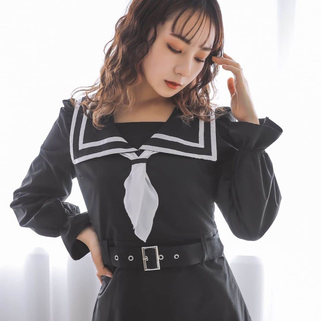 BUBBLESさんのインスタグラム写真 - (BUBBLESInstagram)「ㅤㅤㅤㅤㅤㅤㅤㅤㅤㅤㅤㅤㅤ 💋BUBBLES  PIC UP ITEM💋 ㅤㅤㅤㅤㅤㅤㅤㅤㅤㅤㅤㅤㅤ ☑︎ sailor layered one piece ￥7,590 color : black/beige http://www.sparklingmall.jp/fs/sparklingmall/BS70168 ㅤㅤㅤㅤㅤㅤㅤㅤㅤㅤㅤㅤㅤ ______________________________________________  #bubblestokyo #bubbles_harajuku #bubbles_shibuya #bubblessawthecity #bubbles  #fashion #style #newarrival #February2020_BUBBLES」2月6日 17時34分 - bubblestokyo