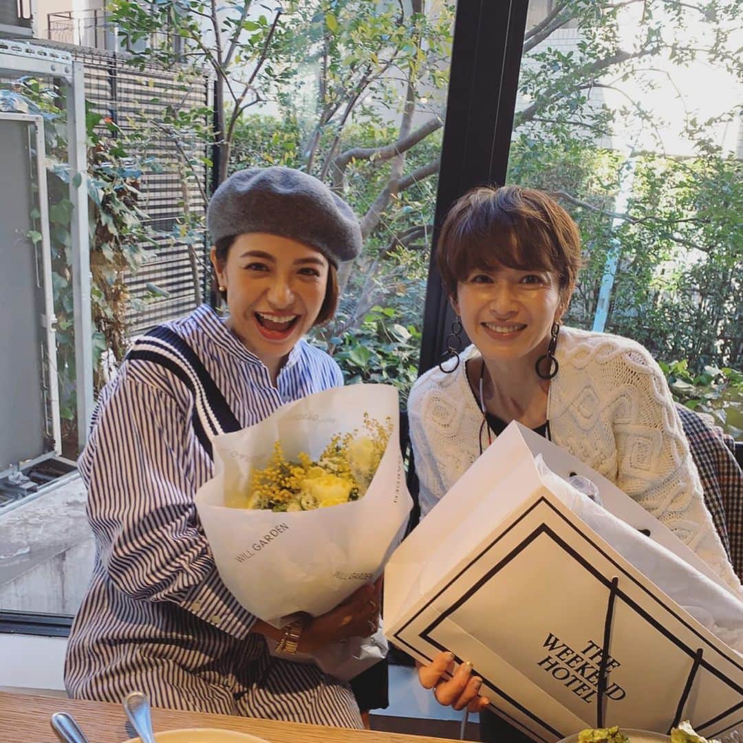 畑野ひろ子のインスタグラム：「@megumi_mikimoto と、、、 @naosuke0807 も後から合流してくれて、あっという間の時間😆 話し足りない😂😂😂」