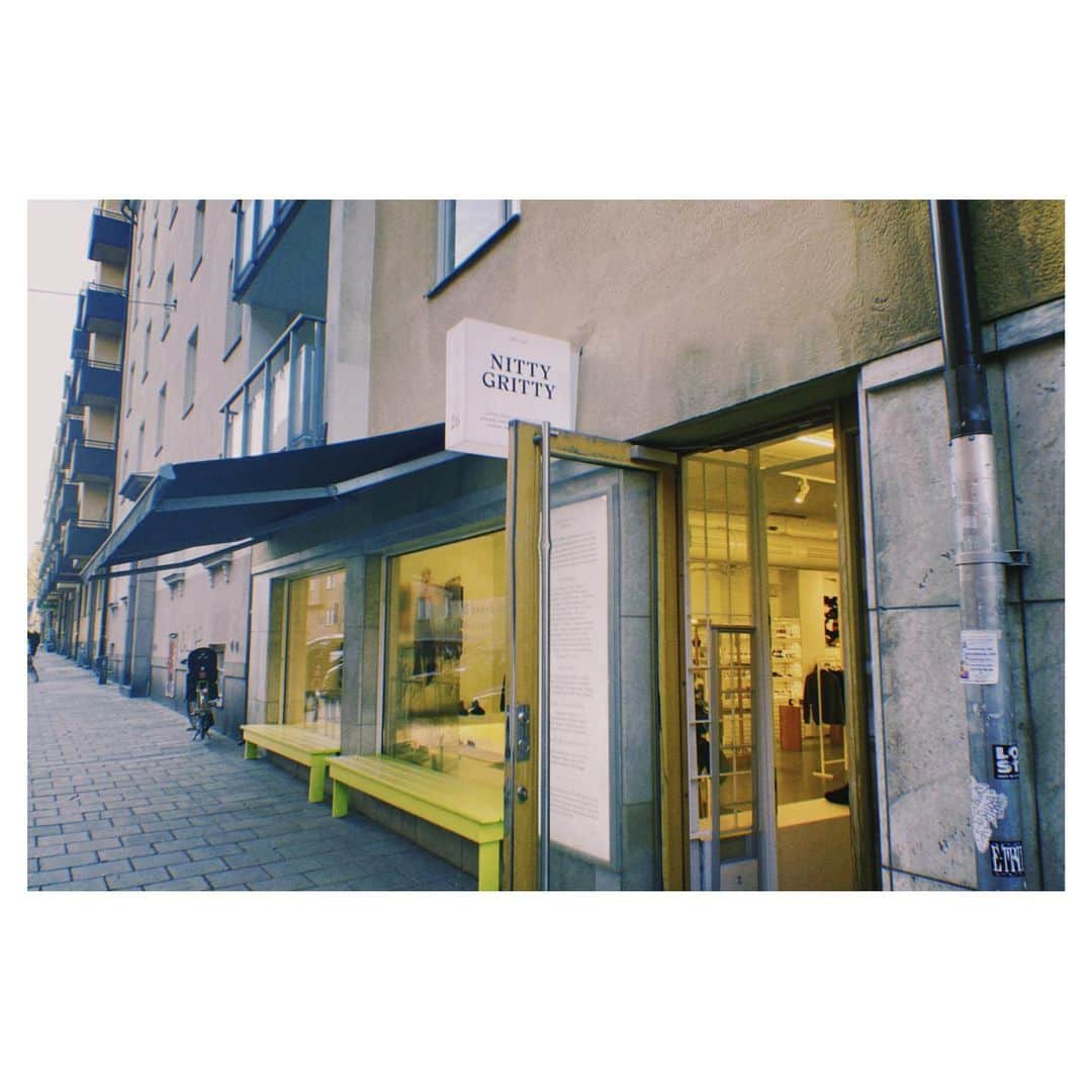 工藤大輝のインスタグラム：「🇸🇪 love @nittygrittystore @eytys @ourlegacy」